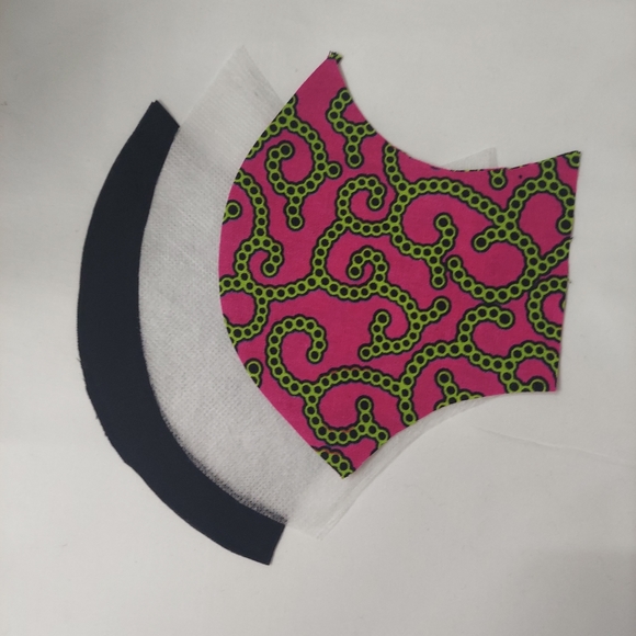 Pink & Green Face Masks - Picture 5 of 6